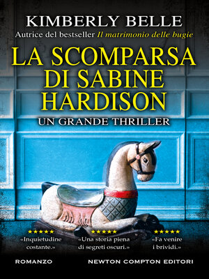 cover image of La scomparsa di Sabine Hardison